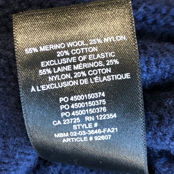 Aritzia Sunday best small navy blue Lamora V-neck boyfriend cardigan - Picture 5 of 12